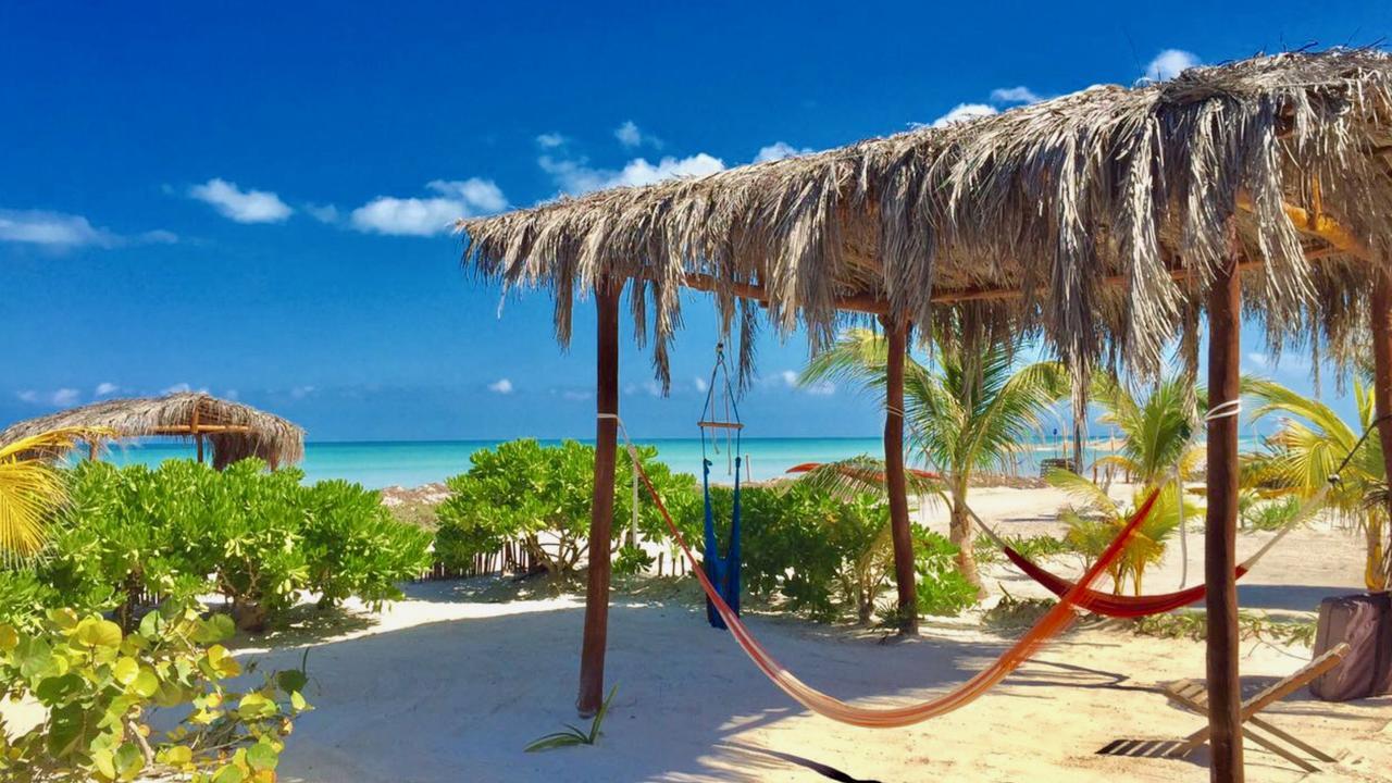 Palapas Del Sol Hotel Isla Holbox Exterior photo